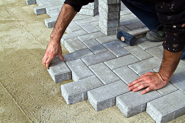 Permeable Paver Driveway in Daniel, UT